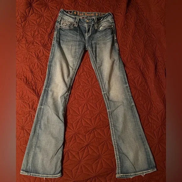 Rock Revival Jeans Boot Cut, Lightly Worn